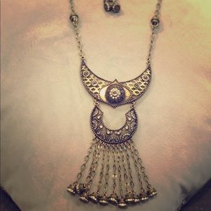 Necklace and Earrings